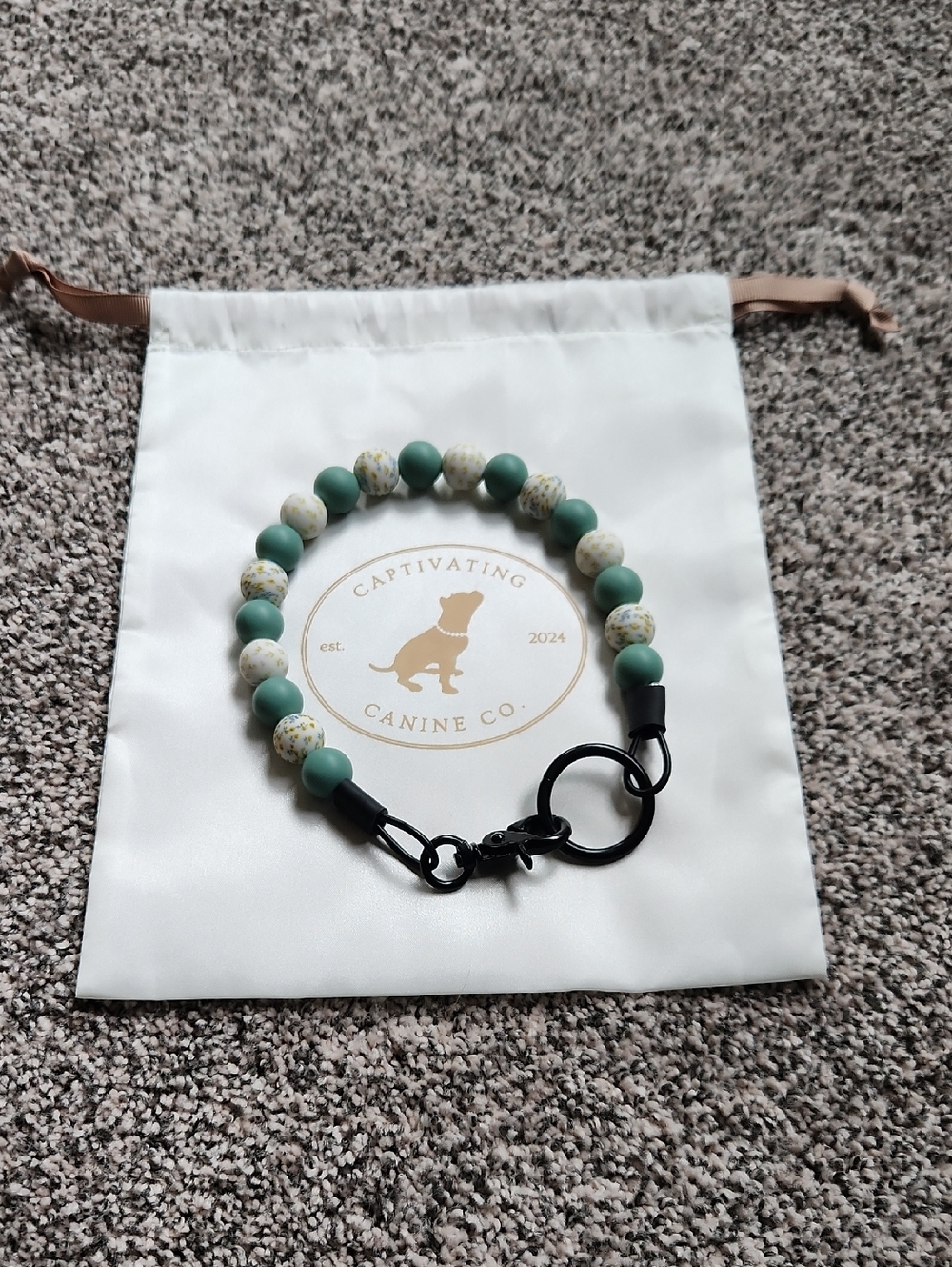Captivating Canine Co. Beaded Dog Collar
